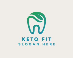 Dental Green Tooth Dentist logo design