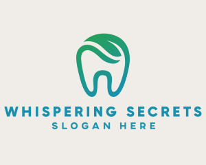 Dental Green Tooth Dentist logo design