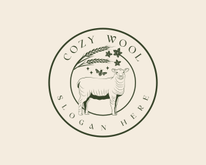 Wool - Garden Farm Sheep logo design