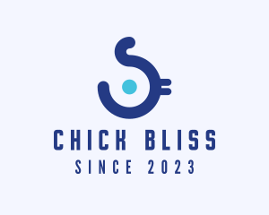 Chick - Bird Chick Letter S logo design
