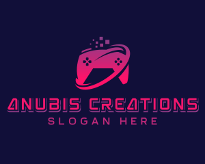 Gaming Controller Player logo design