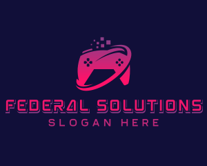 Gaming Controller Player logo design