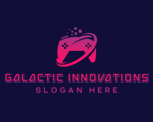 Sci Fi - Gaming Controller Player logo design