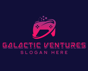 Sci Fi - Gaming Controller Player logo design