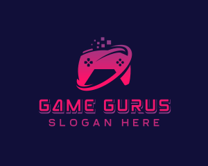Gaming Controller Player logo design