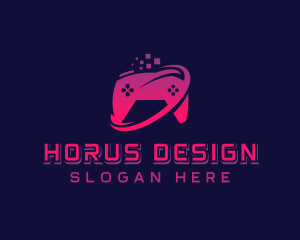 Gaming Controller Player logo design