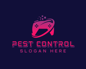 Gaming Controller Player logo design