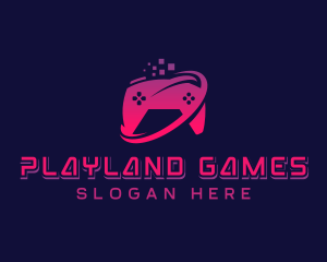 Game - Gaming Controller Player logo design