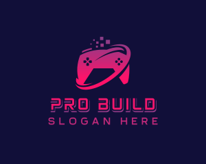 Gaming Controller Player logo design