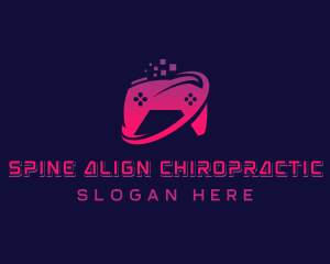 Gaming Controller Player logo design