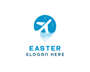 Aircraft - Plane Travel Flight logo design