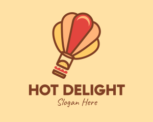 Hot Air Balloon Burger logo design