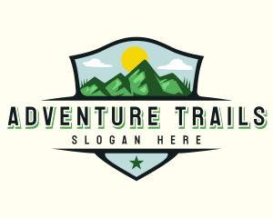 Nature Mountain View logo design