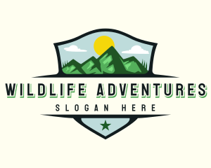 Nature Mountain View logo design