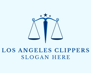 Blue Legal Law Firm logo design