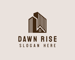 High Rise Housing Property logo design