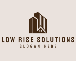 High Rise Housing Property logo design