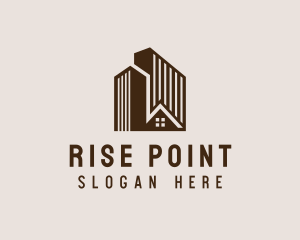 High Rise Housing Property logo design