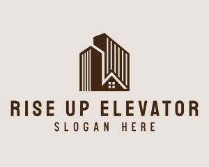 High Rise Housing Property logo design