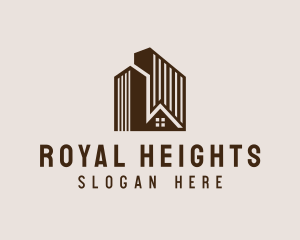 High Rise Housing Property logo design