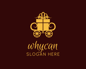 Wheel - Yellow Gift Carriage logo design