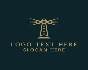 Coastal - Coastal Lighthouse Tower logo design