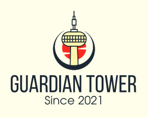 Tokyo Tower Building logo design