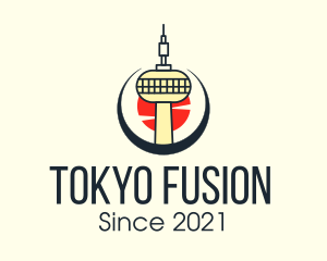 Tokyo Tower Building logo design