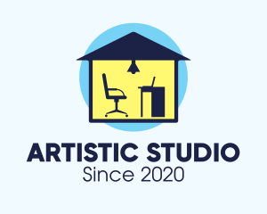 Studio - Work Home Office Studio logo design