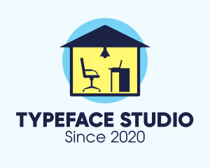 Work Home Office Studio logo design