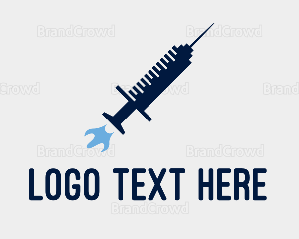 Injection Syringe Launch Logo