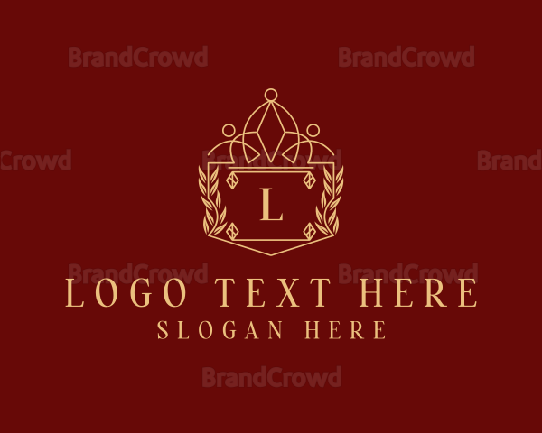 Crown Wreath Royal Jewelry Logo