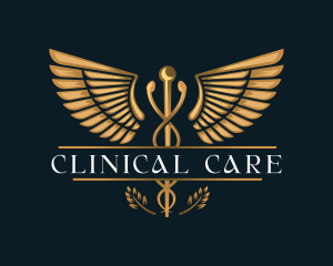 Wellness Caduceus Pharmacy logo design