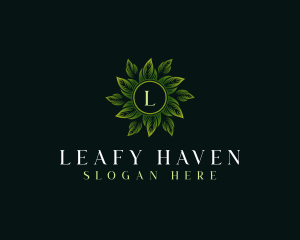 Leaves - Elegant Wellness Leaves logo design