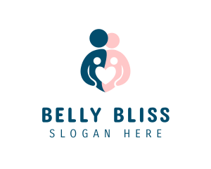 Pregnancy - Fertility Family Baby logo design