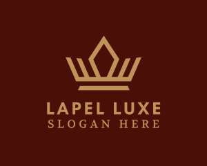 Luxe Crown Pageant logo design