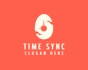 Timer - Cracked Egg Timer logo design