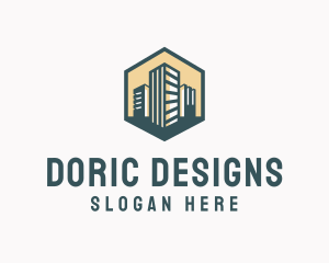 Urban City Structure logo design