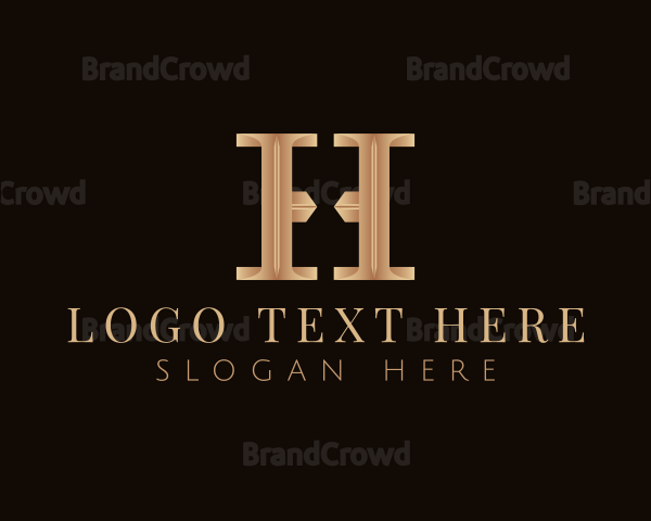 Luxury Deluxe Premium Letter H Logo