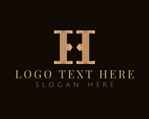 Jewelry - Luxury Deluxe Premium Letter H logo design