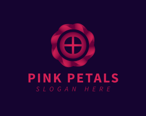 Flower Petal Window logo design