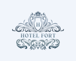 Royal Boutique Hotel logo design