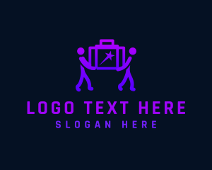 Recruitment - Employee Briefcase Team logo design