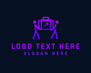 Outsource - Employee Briefcase Team logo design