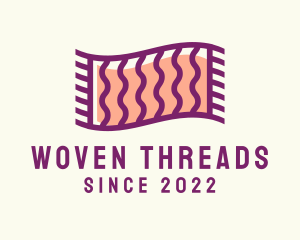 Woven - Carpet Textile Souvenir logo design
