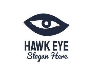 Falcon Bird Eye logo design