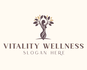 Tree Woman Wellness Spa logo design