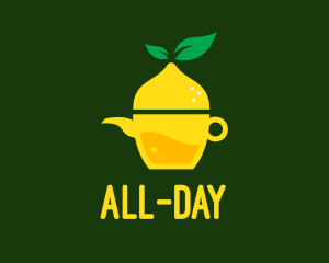 Juice Stand - Lemonade Tea Pot logo design