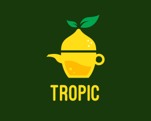 Lemonade Tea Pot  logo design