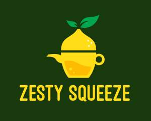 Lemonade Tea Pot  logo design